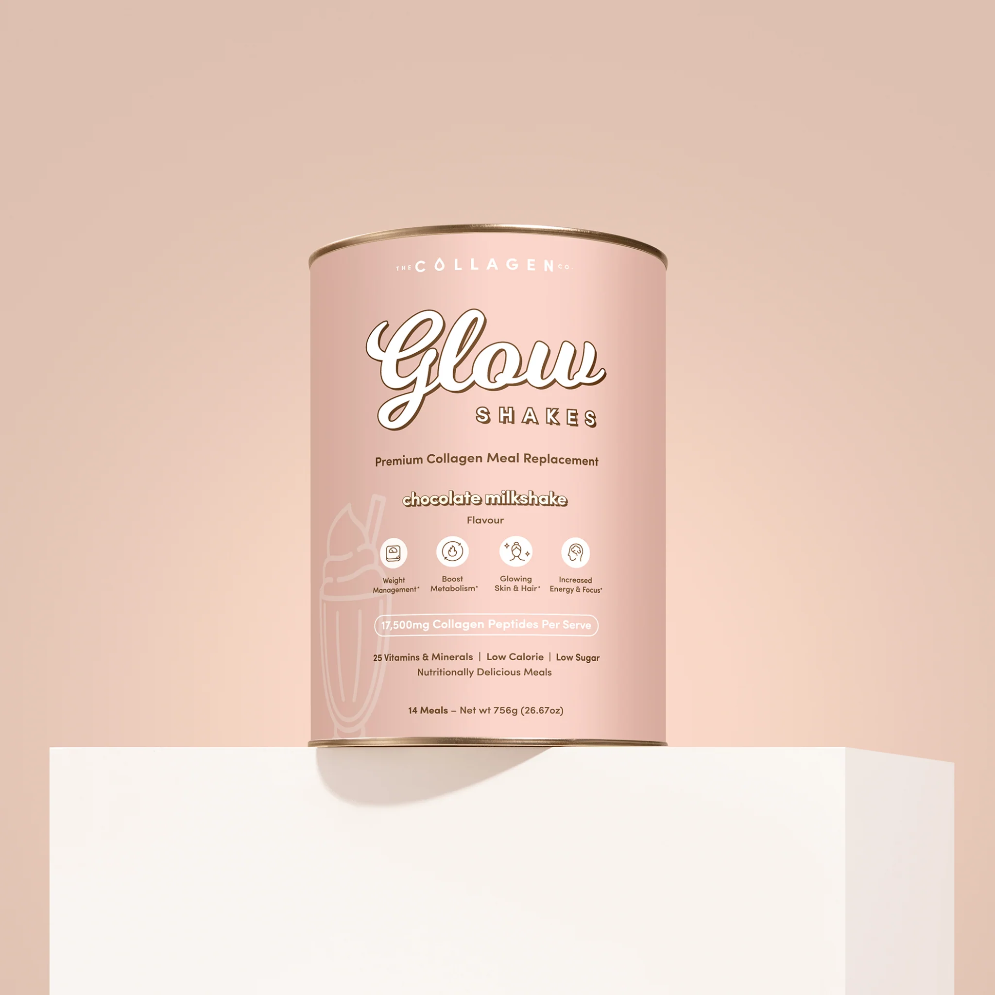 Chocolate Milkshake Collagen Meal Replacement - 756g