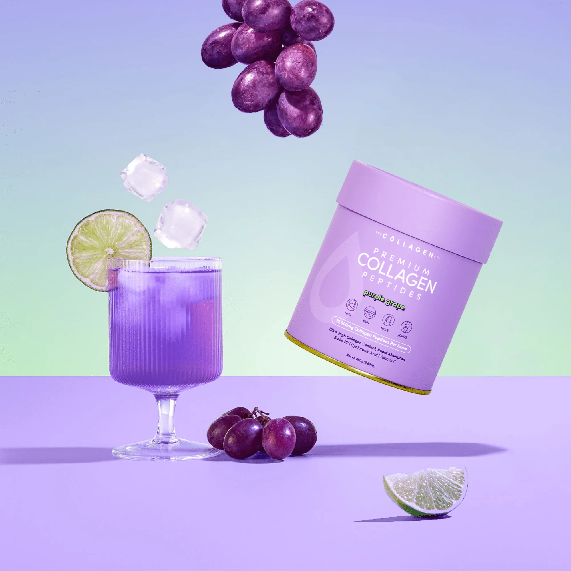 Purple Grape Collagen Powder - 280g - Image 2