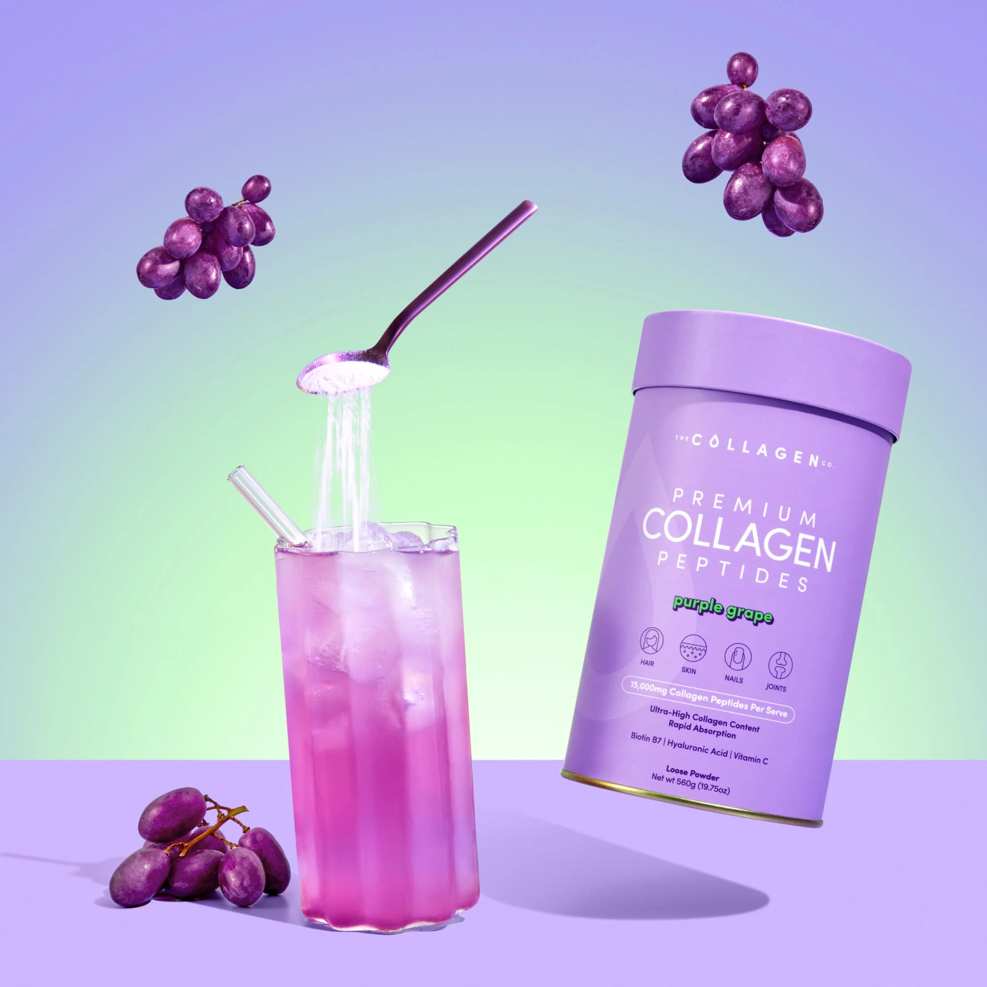 Purple Grape Collagen Powder - 560g - Image 2