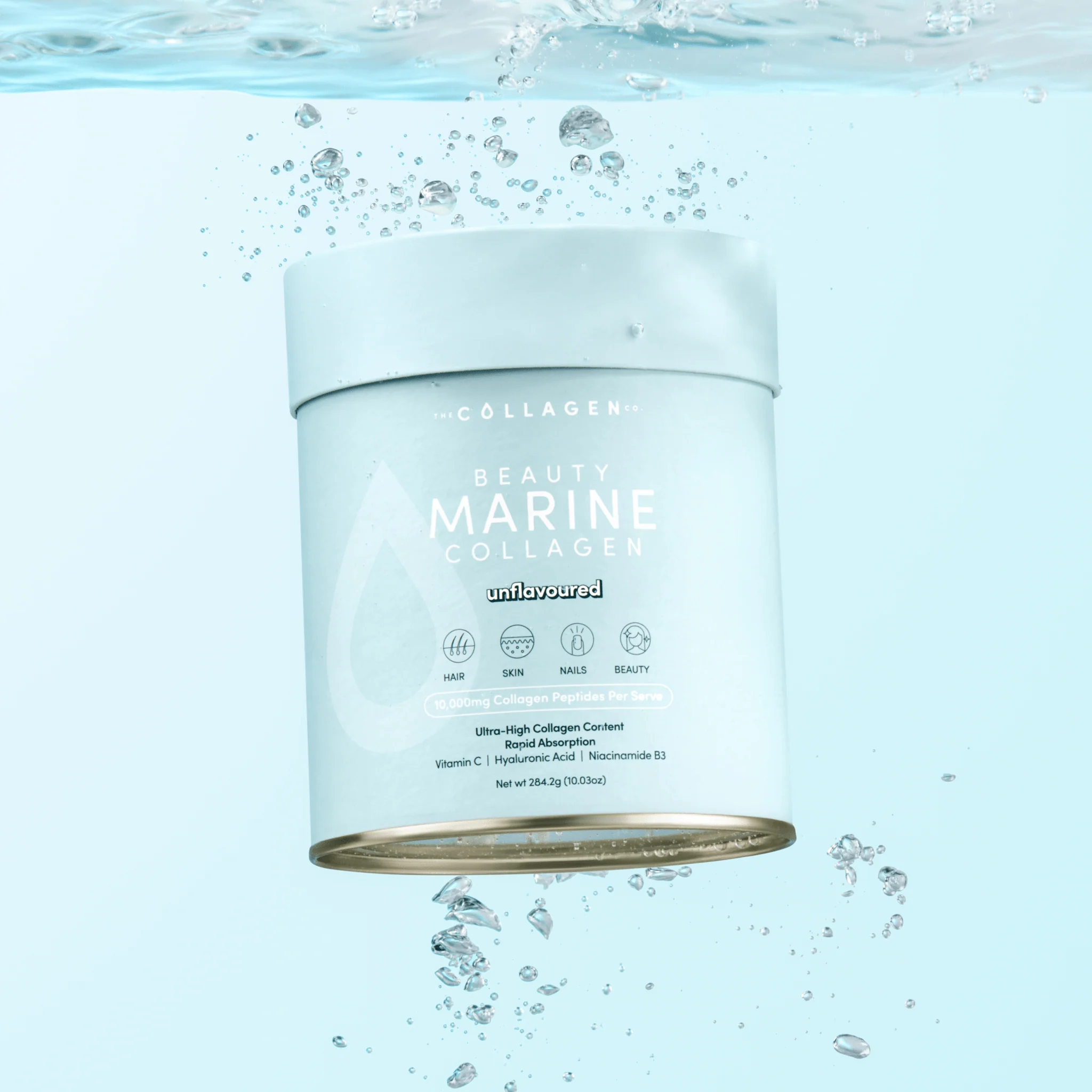 Unflavoured Beauty Marine Collagen Powder - 284g - Image 2